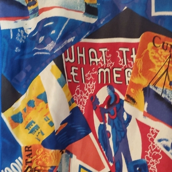 Joseph Tartaglia Vintage Black and Blue Windbreaker with Retro Graphic Design - Picture 5 of 13